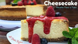 CHEESECAKE o Pay de Queso con Leche Condensada ¡¡Todos mis trucos para que te salga excelente [upl. by Shelley224]