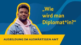 Diplomatie im Dialog – wie wird man Diplomatin [upl. by Nallak]