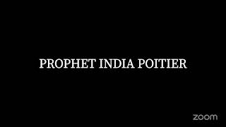 PROPHET INDIA POITIERs Personal Meeting Room [upl. by Kelcy]