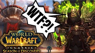 MY FIRST DUNGEON IN SOD  RFC World of Warcraft Season of Discovery [upl. by Legir]