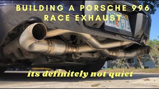 Bayside Fabrication Porsche 996 Race Exhaust Build [upl. by Nesnej]