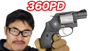 タナカワークス SampW M360 PD 357Magnum ABS＋セラコート ガスガン リボルバー マック堺のレビュー動画 [upl. by Ttej]