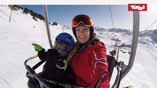 Chairlift with kids  top tips  Kid ski lift Tyrol [upl. by Piks362]