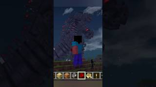 Lava Godzilla in minecraft🔥trending shorts minecraft [upl. by Ernest179]