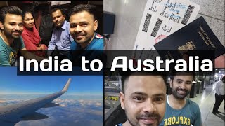 India to Australia  Quantas Airline  IND to AUS  India to adelaide [upl. by Delsman575]