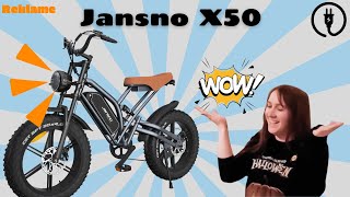 Jansno X50  750W ren ONDSKAB 45Kmt Elbike [upl. by Marielle]