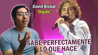 Analizo a DAVID BISBAL  DÍGALE en vivo 2002 [upl. by Laurens]