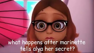 What happens after Marinette tells Alya her secret Original Gacha Club MLB quotSkitquot [upl. by Jovi386]