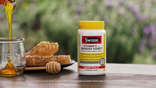 Ingredients make all the difference Swisse Ultiboost Vitamin C  Manuka Honey [upl. by Rhea873]