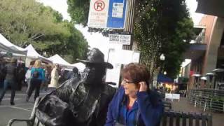 bronze cowboy Tempe Art Festival December 2 2016 highlights [upl. by Martinic431]