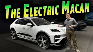 2024 Porsche Macan EV First Look [upl. by Avid104]