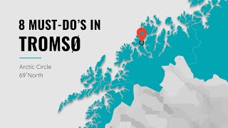 8 MUSTDOs in Tromsø Norway ❄️ Fun activities for your Arctic adventure 🍺 🏔️ 🐕 🛵 🦌 [upl. by Aken]