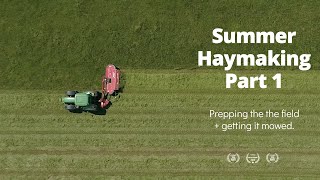 British Farming  Summer Haymaking Part 1 [upl. by Ilsa]