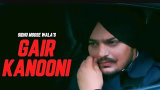 GAIR KANOONI YAAR  SHIDU MOOSE WALA  new punjabi song slowed LOFI PUNJABI song [upl. by Faucher]