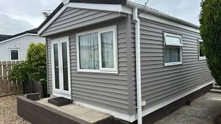 External vinyl cladding for park homes and static caravans  cladding installers in Devon Cornwall [upl. by Enyalb]