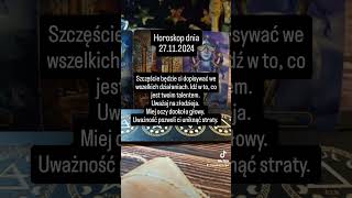 Horoskop dnia Tarot [upl. by Sandstrom]