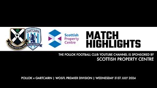 Pollok v Gartcairn  31st July 2024 [upl. by Mazonson642]