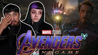 My Girlfriend Watches Avengers Endgame For The FIRST Time PT 2  Reaction [upl. by Aterg376]