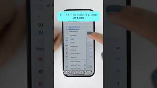 Dictar recordatorios con atajos shortcuts iphone [upl. by Yaf671]