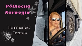 Hammerfest  Tromsø zimą Północna Norwegia ciężarówką [upl. by Ivanna]