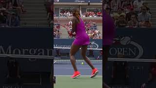 Another epic kick serve from Serena Williams [upl. by Luhey541]