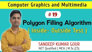 Polygon Filling Algorithm  Inside Outside Test [upl. by Dlanger92]