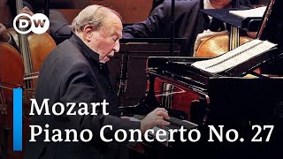 Mozart Piano Concerto No 27  Menahem Pressler Paavo Järvi amp the Orchestre de Paris [upl. by Ahtaga]