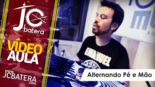 Vídeo Aula de Bateria  Alternando Mão e Pé  Apoioministerial [upl. by Ophelia]