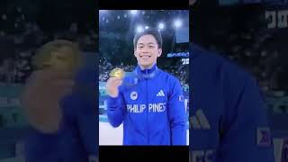 Medal Standing Philippines Paris 2024 Carlos Yulo Aira Villegas Nesthy Petecio olympics [upl. by Ahsetel158]