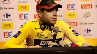 Tour Cadel Evans tears remembering his coach Aldo Sassi [upl. by Mafala776]