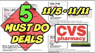 5 MUST DO CVS DEALS 115  1111 [upl. by Norman130]