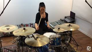 Emmanuelle Caplette Drum Solo of Against The Current by ECSM [upl. by Yerg]