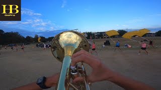 Hernando High School 2023 Soli Mellophone Headcam  Sam McLeane [upl. by Heidy]