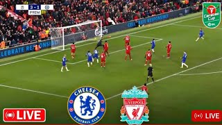 Chelsea vs Liverpool Live Football  THE FINAL  Carabao Cup 2024  Efl Live Stream  Pes Gameplay [upl. by Darelle275]