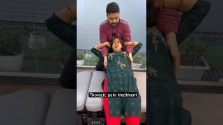 Thoracic pain treatment by Dr Harish Grover trending shortfeed trend feed [upl. by Oster]