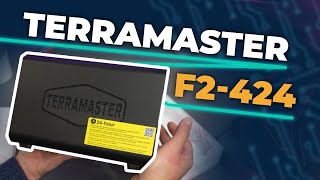 380 2Bay 2NVME NAS TerraMaster F2424 Review [upl. by Nyliret4]