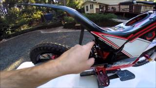 Oset 12 5 Electric Trials Bike Review [upl. by Anauqes]