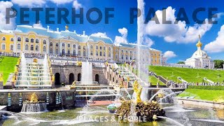 PETERHOF PALACE  SAINT PETERSBURG RUSSIA  HD [upl. by Aikym440]