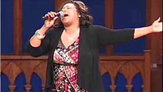 Kierra Sheard gives encouragement to the Youth sings quotPraise Him Nowquot and quotThere Is None Like Youquot [upl. by Oniskey]