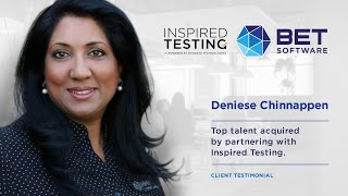 Top talent acquired by partnering with Inspired Testing [upl. by Tiler]