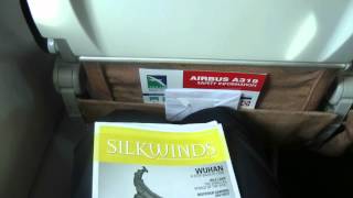 SilkAir MI378 Singapore to Kuching Malaysia [upl. by Hsakaa]