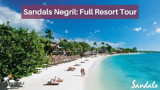 Sandals Negril 2024 Full Resort Tour [upl. by Ahsema746]