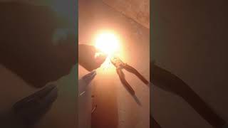 Homemade skyshot testing gone wrong shorts ytshorts crackers diwali ytshorts diwalispecial [upl. by Ahsaetan]