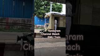 Tambaram Chennai Beach EMU Train [upl. by Bamford]