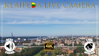 Klaipeda Live Camera Ch1 4K🎦Tiesioginė transliacija [upl. by Angie]