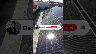 55kw solar system installation review sakoinvertetr 5kvasolar solarplant hybridsolarsystem [upl. by Deacon323]