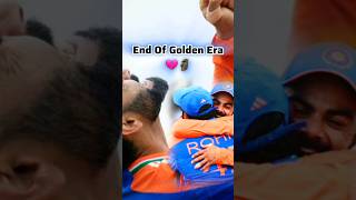 Indias Unforgettable 2024 Victory💔 Farewell To Legends Rohit amp Kohli❤ t20worldcup cricket shorts [upl. by Arob]