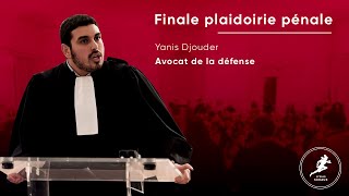 Yanis Djouder  Finale Lysias Sceaux 2020  Plaidoirie pénale [upl. by Mccreary]