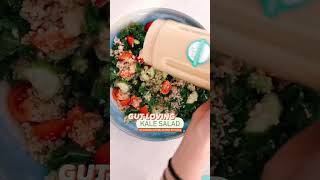 High Protein Kale Salad Recipe 🥗 [upl. by Latreece]