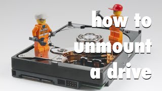 How To Unmount a Drive [upl. by Jeremiah441]